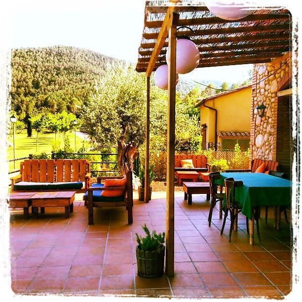 Hostal De L'Aigua Sant Llorenc de la Muga Buitenkant foto