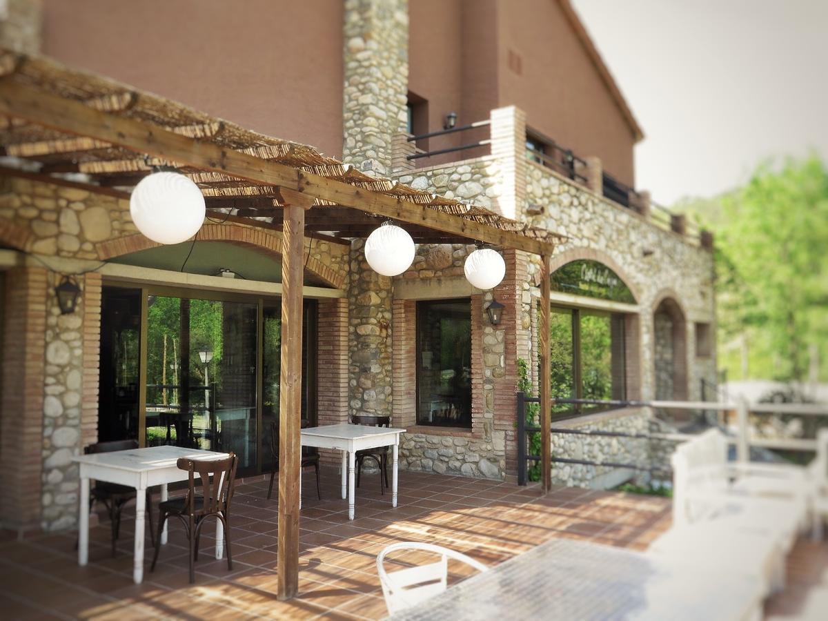 Hostal De L'Aigua Sant Llorenc de la Muga Buitenkant foto